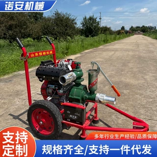 电启动柴油高扬程喷灌泵 园林大棚微喷滴灌水肥一体化高压抽水泵
