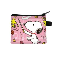 2024 новая сумка для детей мультфильм Snoopy кошелек Сладкая девочка сумка молния милая сумка для хранения