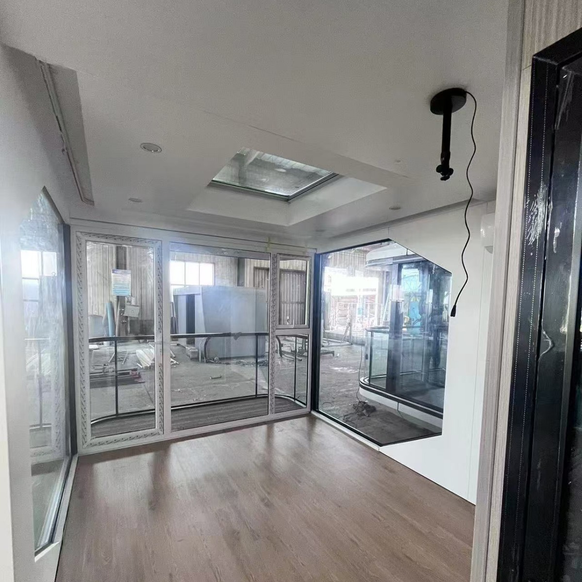 Space cápsula B & B nuevo hotel espacial mini 20 metros cuadrados casa de familia móvil sala de paisaje inteligente cápsula espacial