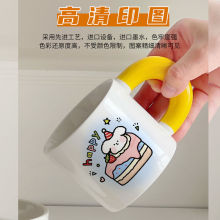 马克杯钉制印图家用陶瓷杯水印照片情侣胖柄创意杯子钉做图片