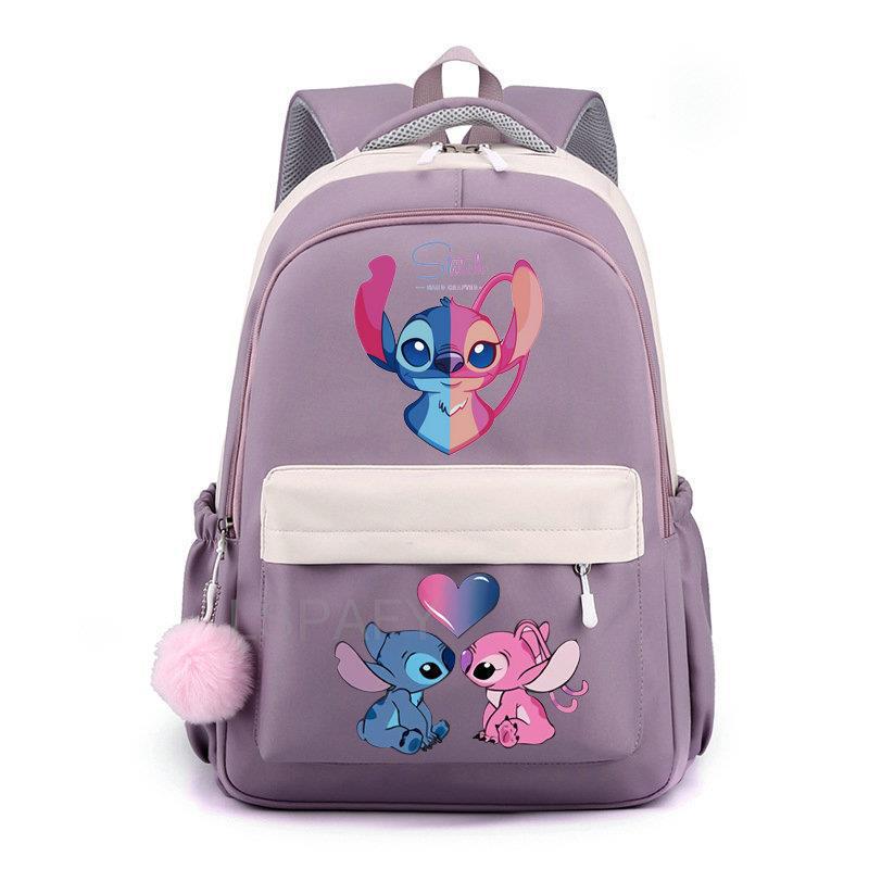 Mochila Escolar Infantil con Dibujos Animados de Nylon Ultraligera y Resistente al Desgaste para Escuela image 19