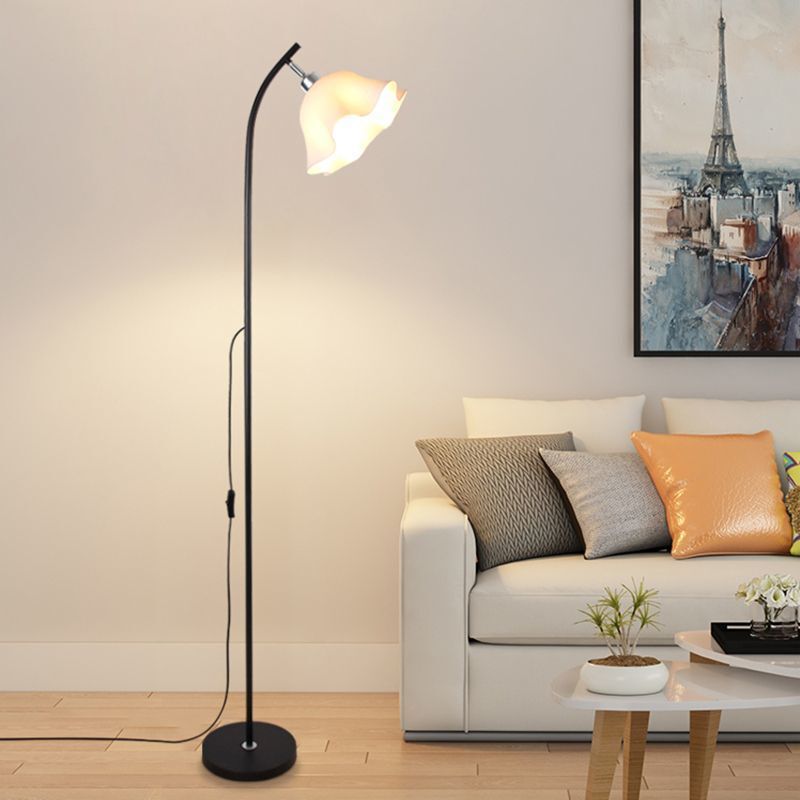 Floor Lamp Living Room Sofa Vertical Lamp Nordic Simple Modern Bedroom Bedside Lamp Internet Celebrity Study Reading Lamp
