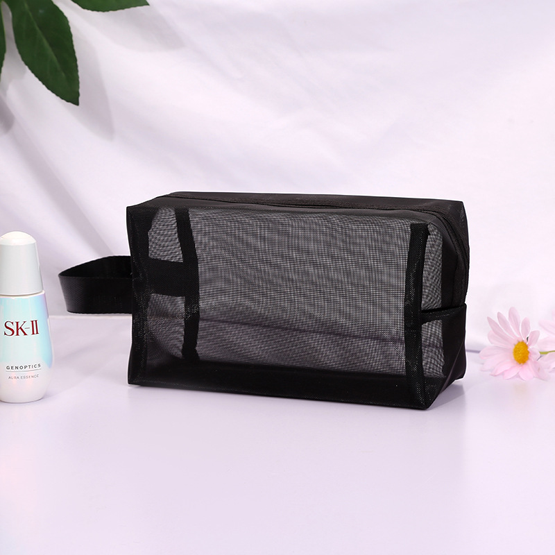Mesh Portable Portable Multifunctional Travel Cosmetic Storage Bag display picture 1