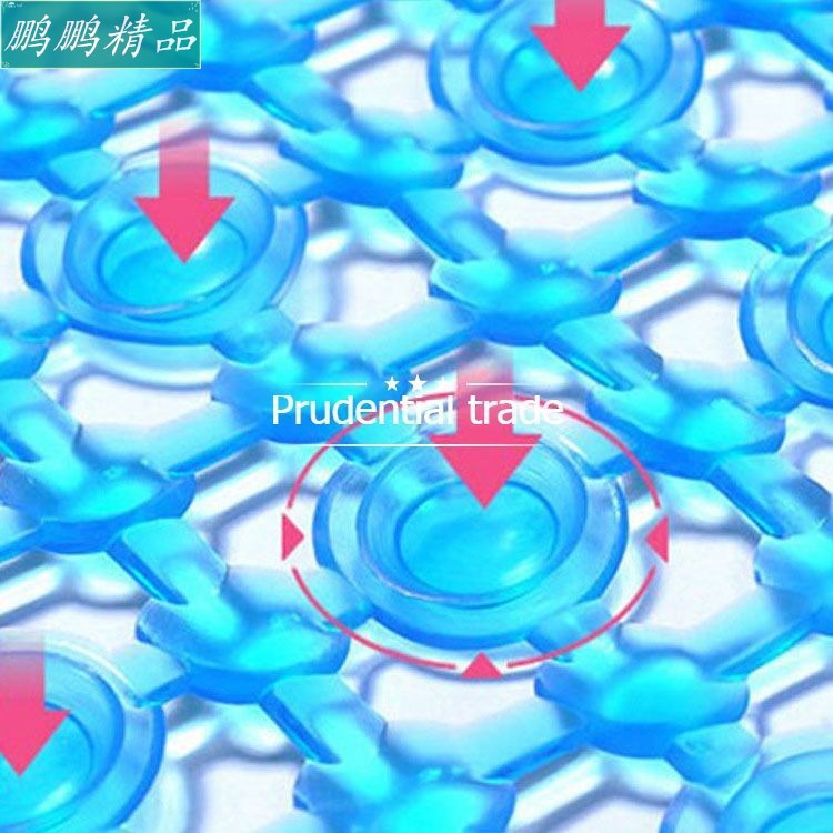 Alfombra de ducha antideslizante de PVC para personas mayores y niños