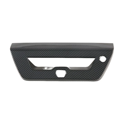 Mirrors, Fuel Tank Caps, Door: Other Automotive Exterior Supplies - abs-carbon-fiber-pattern-tailgate-door-bowl