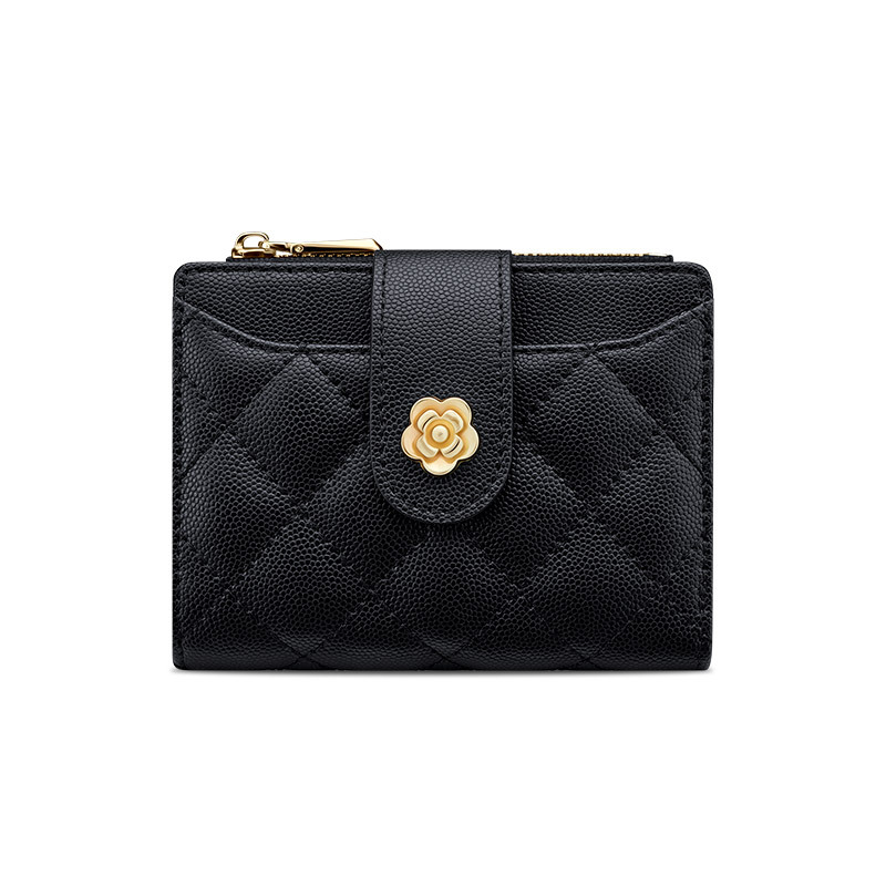 Paul Genuine Leather Women's Wallet 2023 New Multi-Slot Card Holder Coin Purse High-End Exquisite Mini Card Case - Thumbnail 5