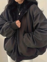 H 51914 Reversible Hooded Fleece Jacket ���洩�Bñ�޷�