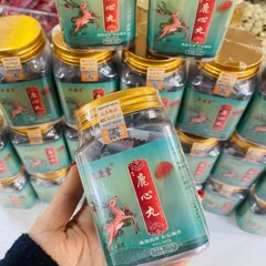 鹿心丸在庫あり、即発送。鹿心丸卸売、箱入り鹿心丸15袋、個包装、東北吉林省特産品