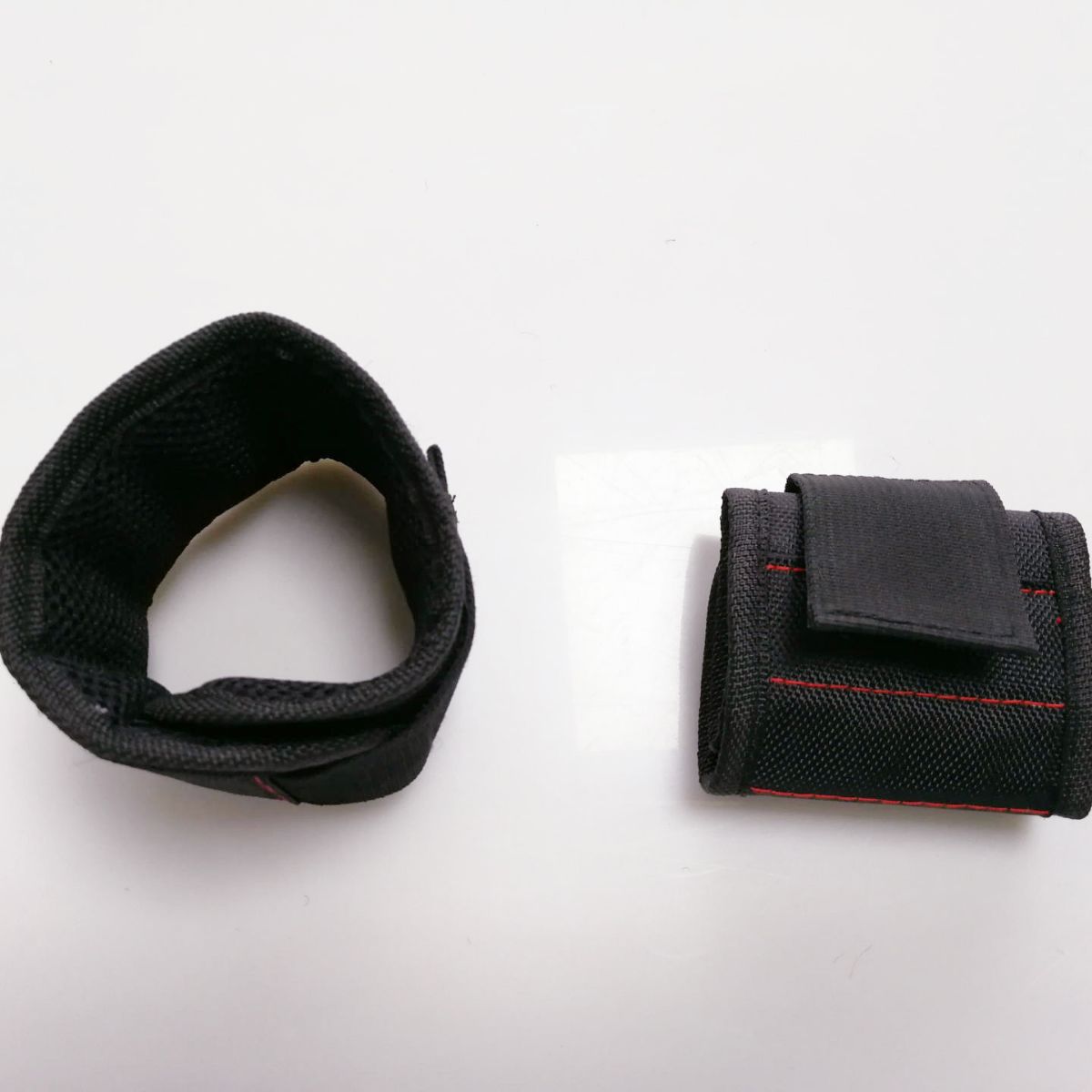 Hilda en stock bolsa de herramientas de almacenamiento de herramientas de pulsera magnética fuerte 5 rejillas 10 imanes