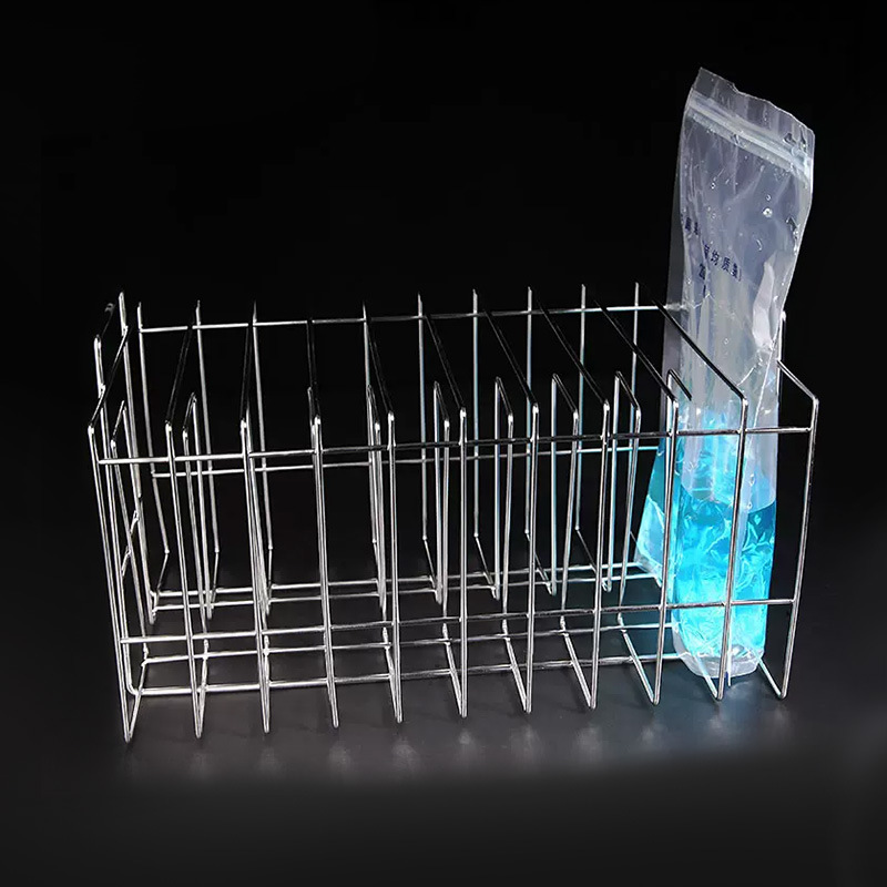 广州绿冻全不锈钢均质袋架5格10格无菌采样袋架样品袋支架可定 做