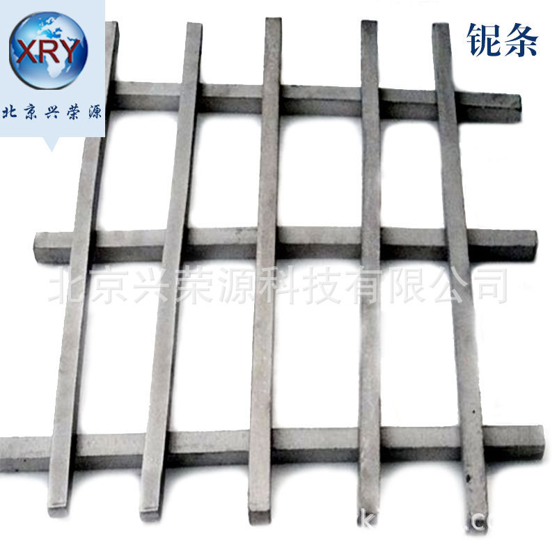 Niobium bar 99.5% 99.9% 99.95% Niobium bar Specifications can be customized Melting Metal Niobium rod and niobium block