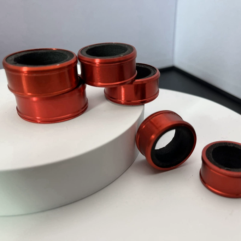 Стопор для удочки из алюминиевого сплава, металлическое противоскользящее кольцо, высококачественный стопор для удочки, стопор для удочки типа O, принадлежности для рыболовных снастей.