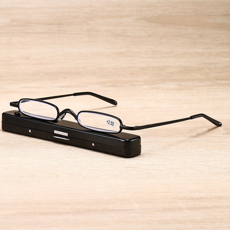 Ultra-Light Portable Pen Holder Reading Glasses Anti-Blue Light High-Definition Reading Glasses for Reading Small Print Reading Goggles Ultra-Light Portable Pen Holder Reading Glasses Anti-Blue Light High-Definition Reading Glasses for Reading Small Print Reading Goggles