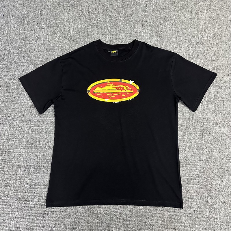 Comercio exterior al por mayor Alcatraz Basic Series C0rteiz Phantom Letter Logo Camiseta impresa Traje de pareja