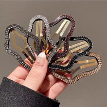 新款水钻云朵BB夹爆款刘海夹前额碎发夹后脑勺发卡侧边夹韩版发饰