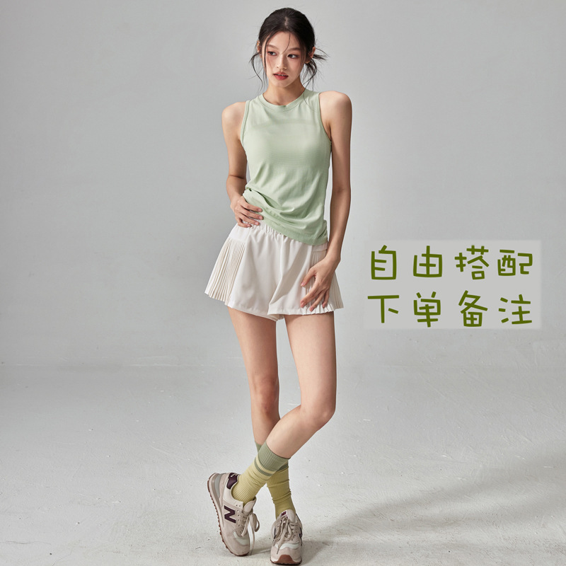 女性用ヨガウェア、新しい万能夏用速乾Tシャツショーツ2点セット、ランニングスポーツピラティスフィットネススーツ|undefined