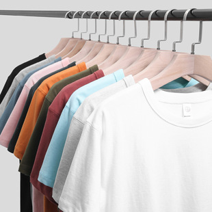 300g�ذ����ް�ɫ����t���м�ɫ̼��ĥë��ʽvintage��װ�tee