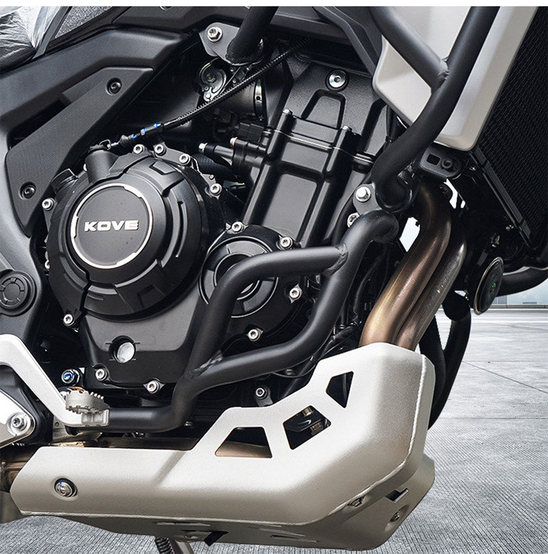 Suitable for Kove 625X Bumper Anti-Collision and Anti-Fall Protection Bar, Motorcycle Lower Guard Bar, Carbon Steel Protective Bar Modification Accessories