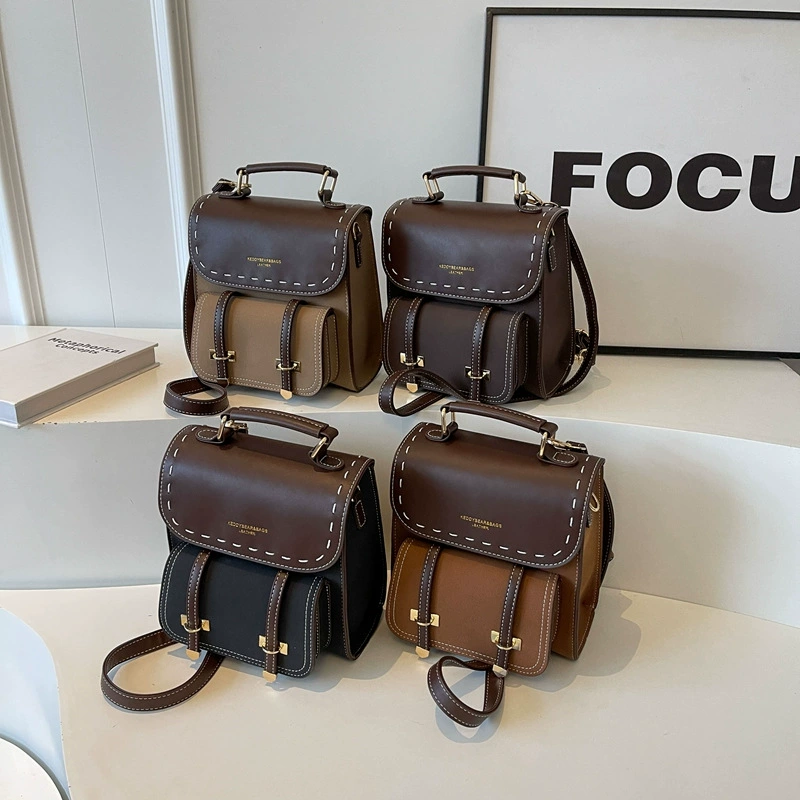 Рюкзак в европейском и американском ретро-стиле, новинка 2025 года, модная повседневная сумка, школьный рюкзак в корейском стиле, ретро-рюкзак для прогулок, оптом