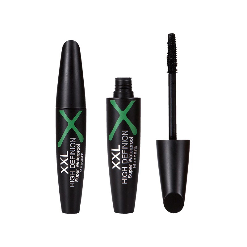Xiudai Noche Oscura Tenedor verde impermeable largo rizado grueso alargado natural de larga duración no floreciente rimel ventas directas de fábrica