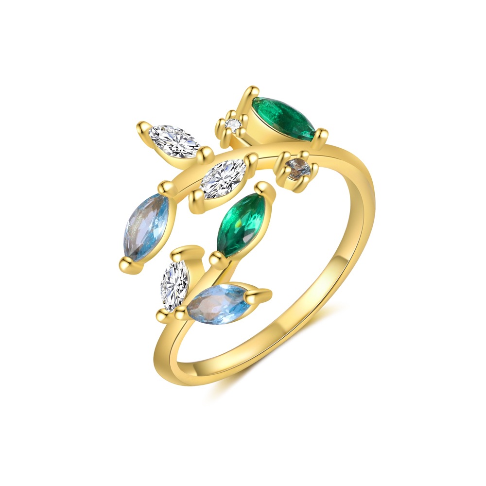 2g Weight Rings Classification 7, Adjustable Ring Size 1 Piece Quantity Date, Tea Party Occasion 925 Sterling Silver Material Colorful, Flower Pattern All Seasons Season Women's Gender Shiny Style 1 Piece 925 Sterling Silver Colorful Flower Rings 4