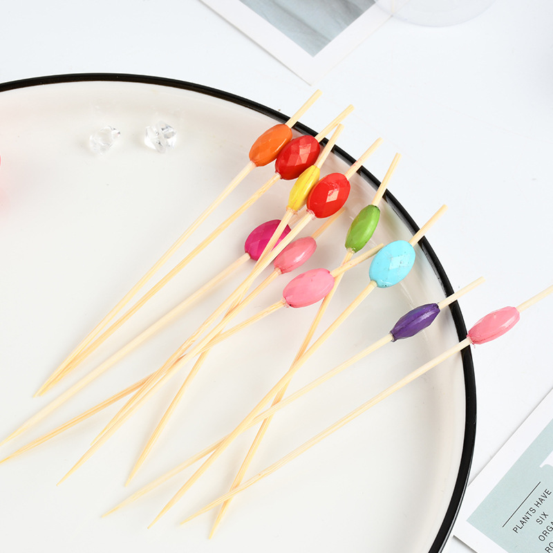 Botones de mariposa hechas a mano pura marca de fruta creativa marca de cóctel marca de hotel restaurante bar bambú marca de fruta al por mayor