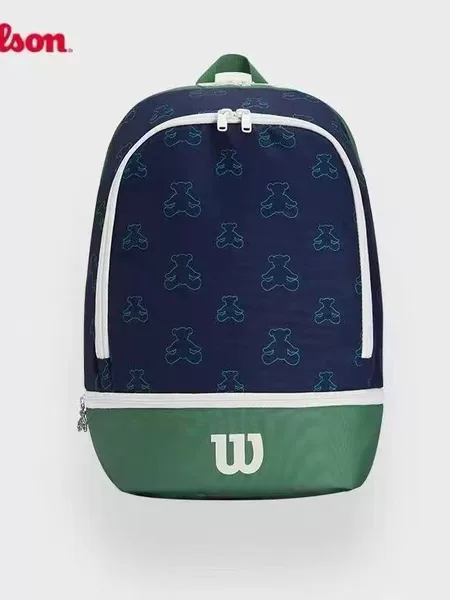 Wilson 24 cross-border bear design French Open co-branded multifunctional large-capacity tennis bag backpack