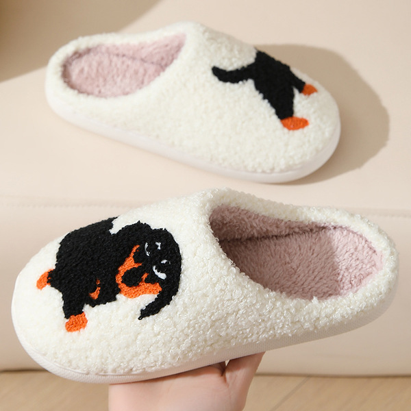 demi-season cartoon non-slip slippers for men and women