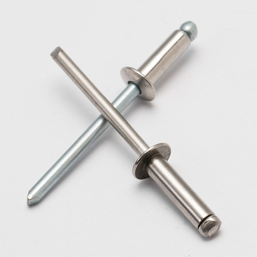 Aozhan GB12618.4 all-steel open flat round head blind rivets 304 stainless steel 3.2/4.8/6.4