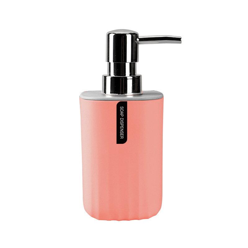 Champú Gel de ducha botella vacía botella simple prensa patrón de onda apretón almacenamiento loción desinfectante de manos botella