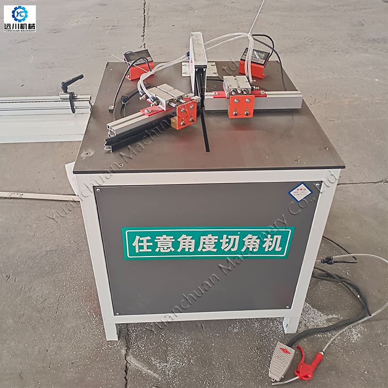 任意角度切割锯 铝型材木工木材切割锯 双数显木工切割机