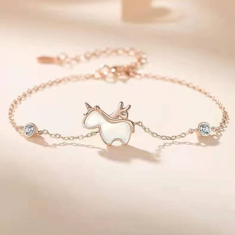 Autumn and Winter New Products, Dreamy Adventures, Unicorn Bracelets, Accessories for Women, Fashionable and Cute Girl Accessories, Fresh and Sweet Style