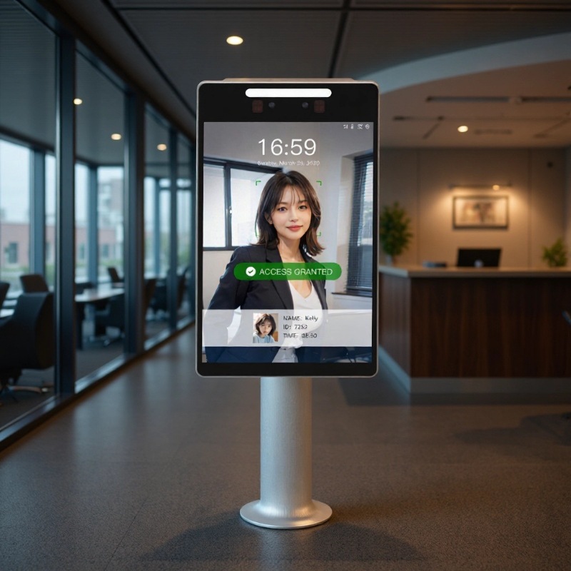 思翔通人脸识别门禁 无人值守速通门 防尾随通道闸 长沙厂家直销