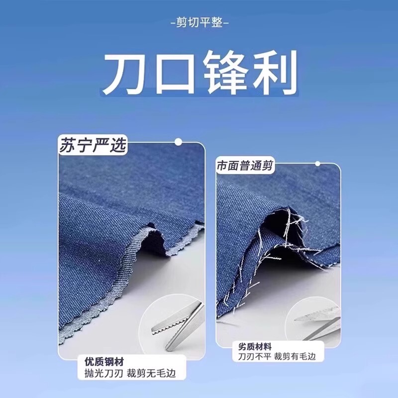 現物レースハサミの波切り手作りの裁縫で模様の布地を切ります。|undefined