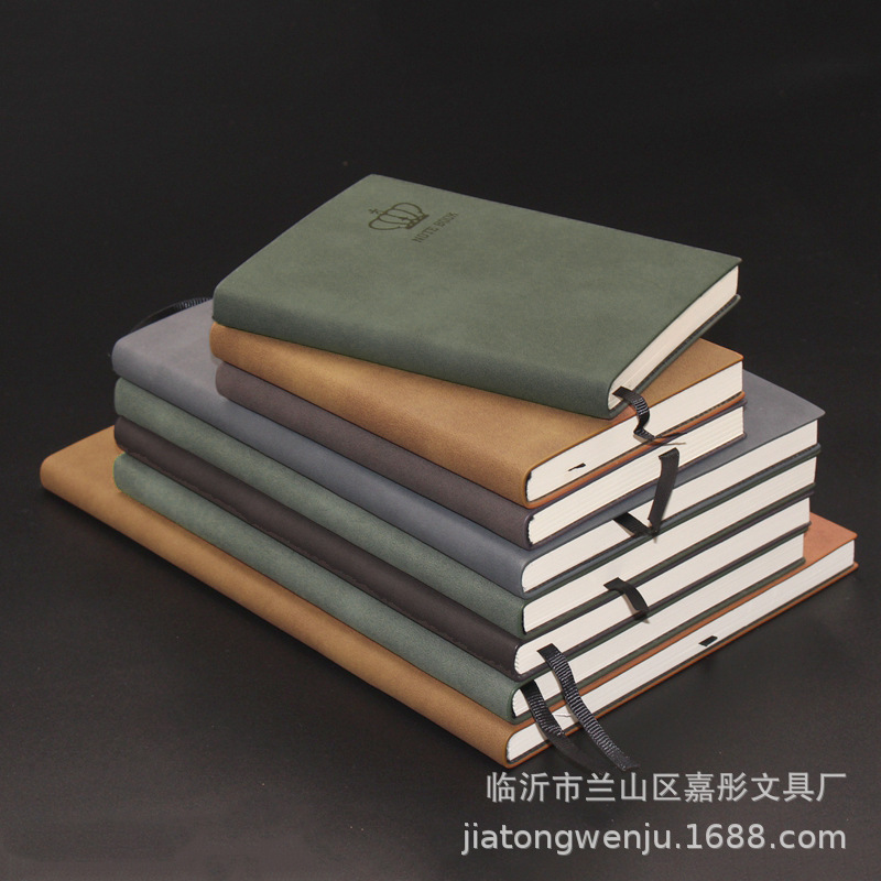 무료 배송 양가죽 노트북 오일 에지 소프트 표면 스티커 코어 메모장 사무실 문구 일기 108 조각 멀티 사이즈