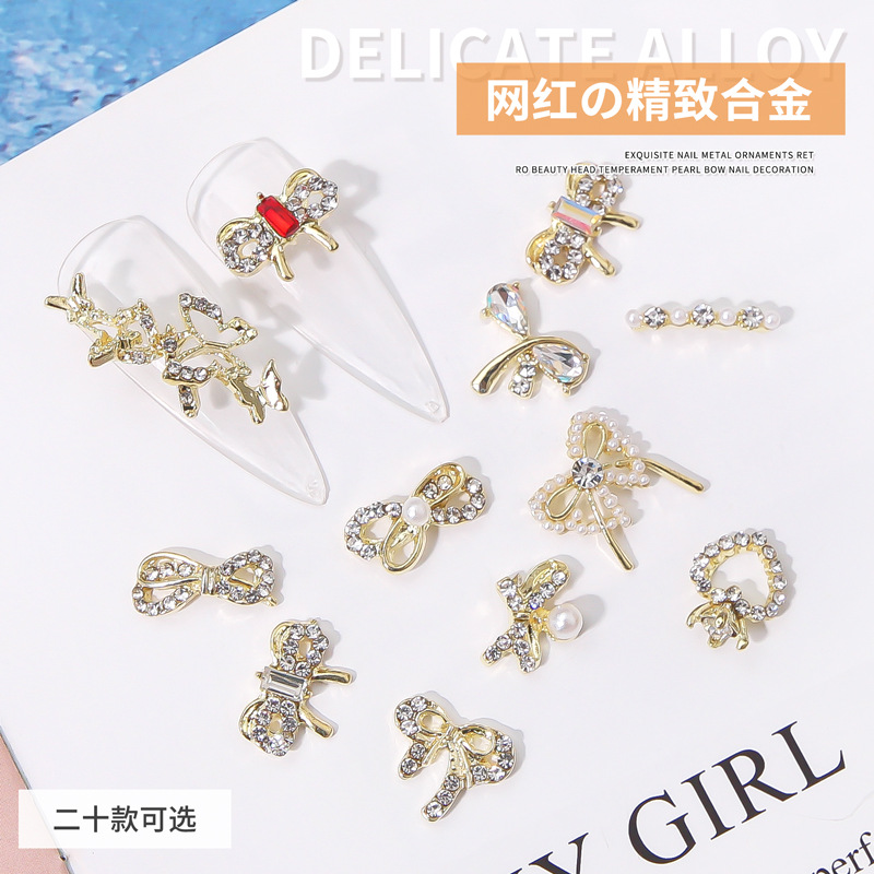 Jewelry pearl with bow