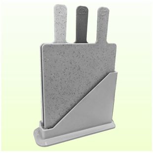 Factory direct supply PP plastic classification cutting board three-piece set of household cutting fruit cutting board kitchen cutting vegetable classification cutting board
