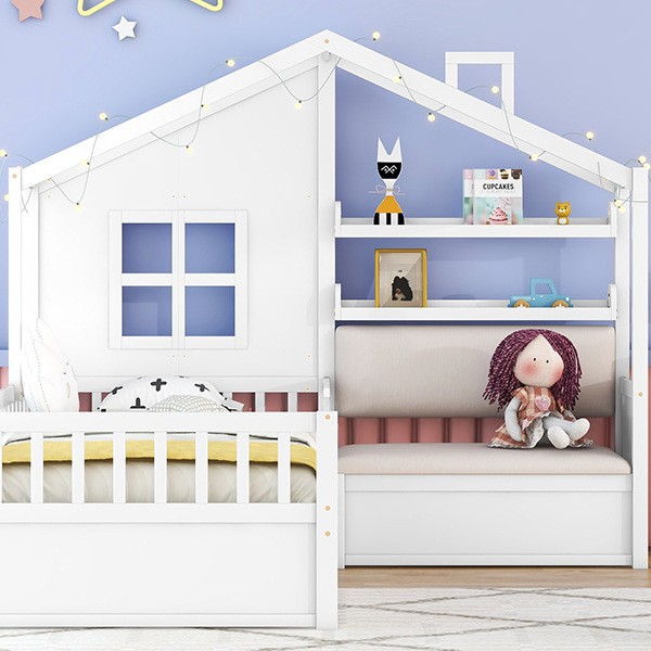 Sofá de estilo crema, moderno, minimalista, pequeño apartamento, sala de estar, asiento ultra ancho, sofá de tela esmerilada de plumón suave en línea recta profunda image 3