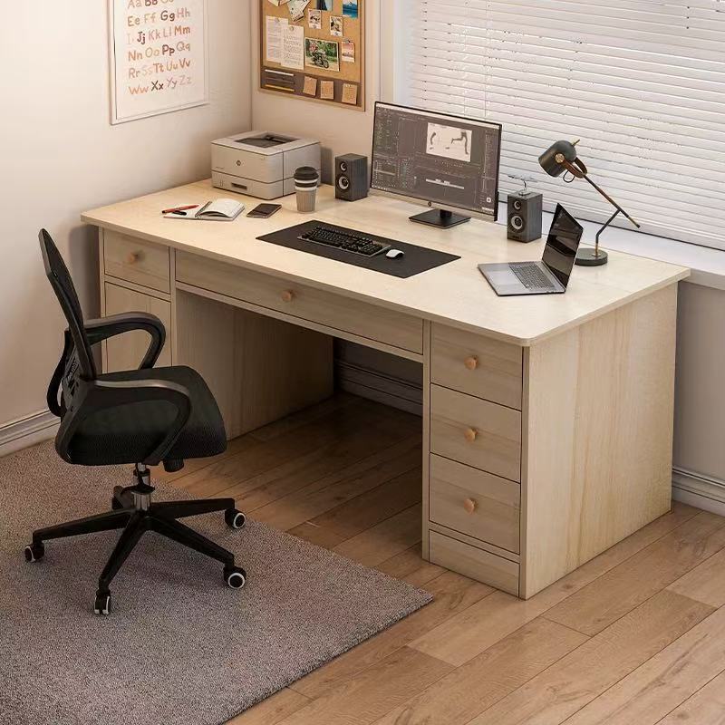 Computer Desk Table Desktop Bedroom Home Desk Office Desk and Chair Set with Drawer Writing Desk Workbench