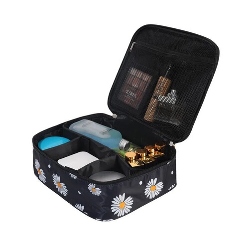 Cosmetic bag women's portable waterproof large-capacity toiletry bag travel cosmetics storage bag skin care cosmetics bag