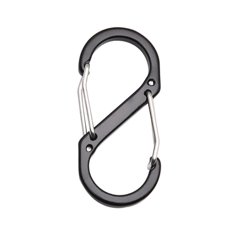 メーカー卸売 S 字型 No. 5 8 字型バックルアルミ合金スプリングバックル平らなジュエリーアクセサリー屋外多機能 8 字型バックル|undefined