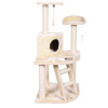 Multilayer big climbing frame, wooden toy, pet