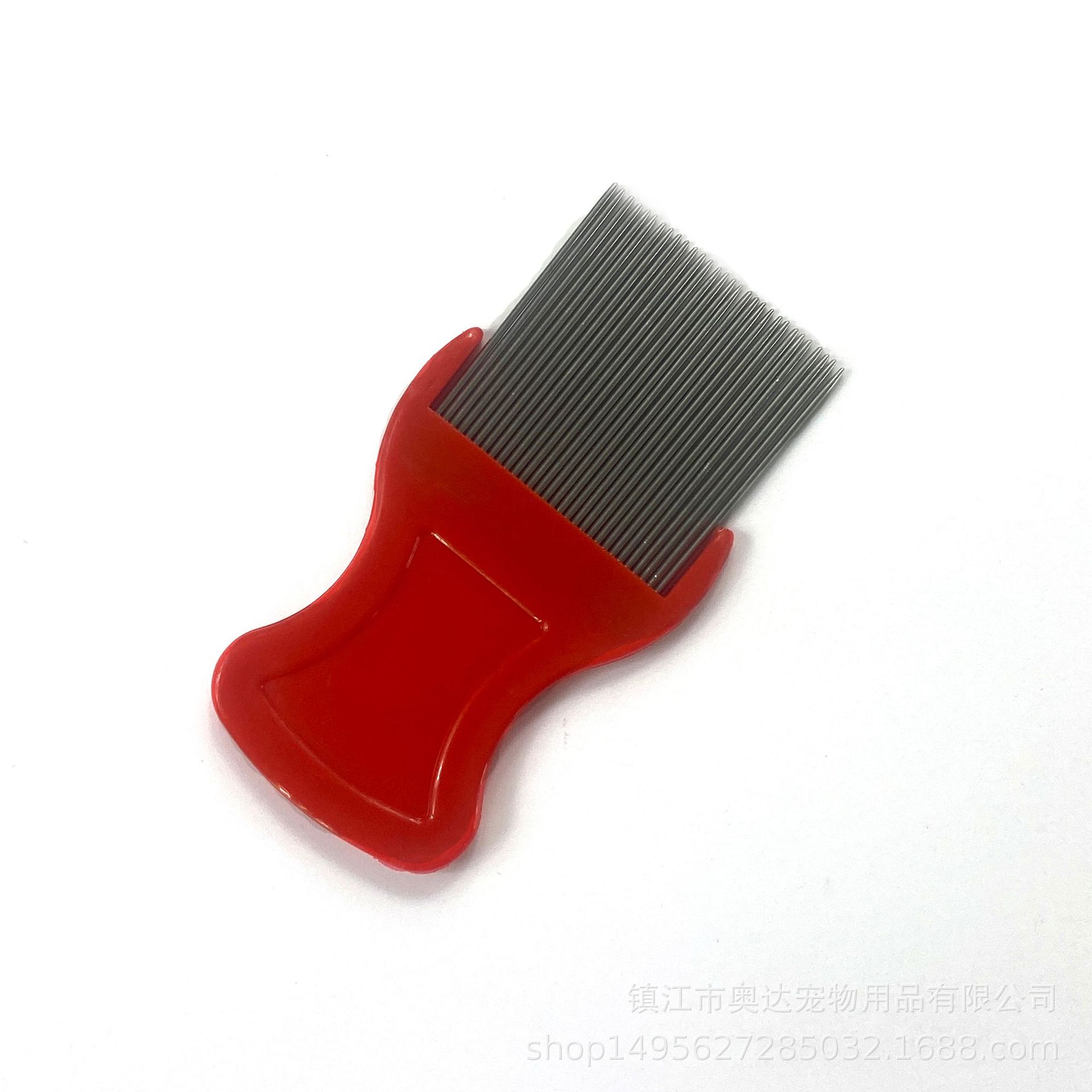 Directo de fábrica suministros Para Mascotas larga aguja de eliminación de piojos aguja peine gato y perro de limpieza de acero inoxidable peine de pulgas peine para mascotas