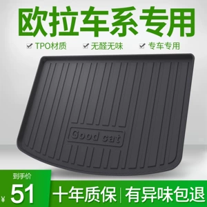 Euler Good Cat Black Cat White Cat Wildcat Ballet Cat Lightning Cat Car Supplies Interior Back-up Tailbox Mat