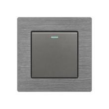 外贸86型家用墙壁暗装一开三控多联中途开关家用灯开关控制面板