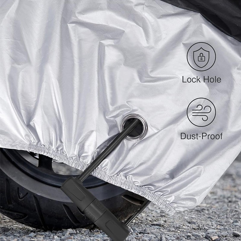Ready-Made Electric Vehicle Rain Cover, Motorcycle Sunshade, Sun Protection Cover, Thickened and Padded Scooter Electric Vehicle Cover, Rain Cover