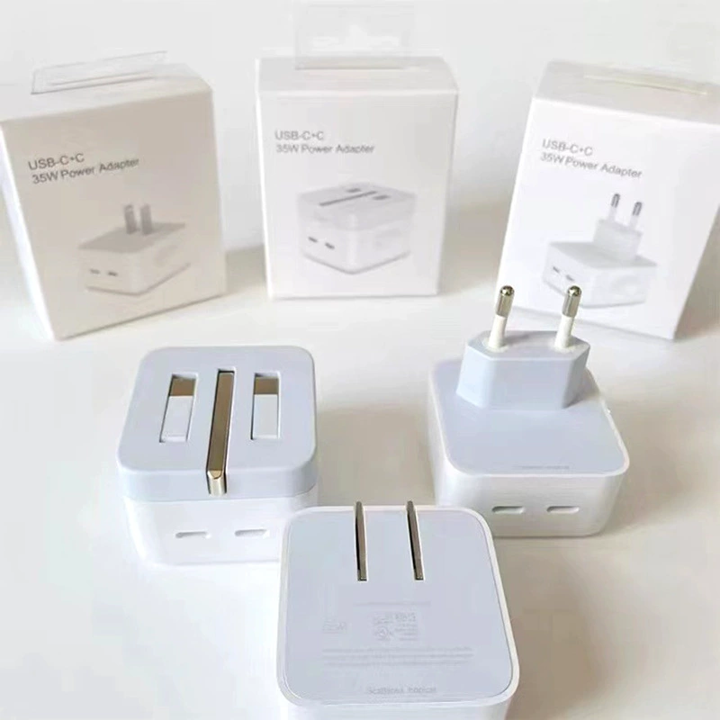 [35W двойной PD зарядное устройство подходит для Apple 13/14 двойной порт type-C еврообразец американский образец зарядка набор данных]