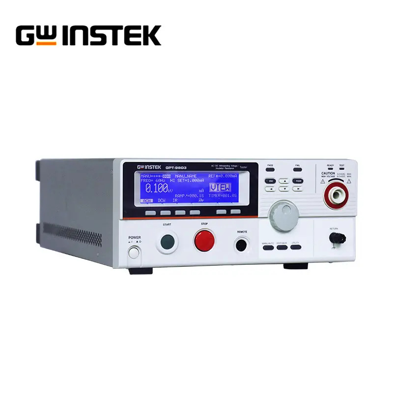 固纬交直流耐压绝缘接地仪GPT-9801/9802/GPT-9803/GPT-9804