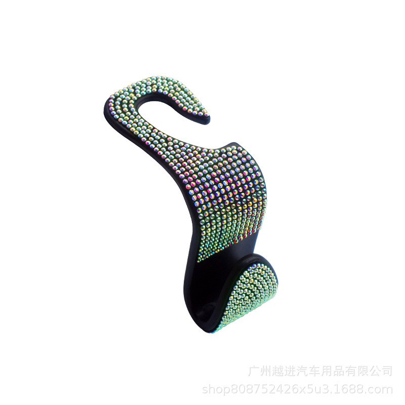 Car Seat Back Hot Diamond Hook Hidden Car Seat Back Creative Car Multifunctional Seat Hook Bag