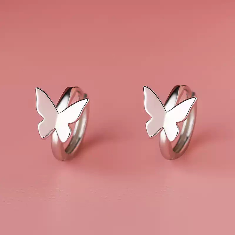 Butterfly Earrings for Women Niche Design High-End Earrings 2025 New Ear Piercing Earrings Earrings Gift